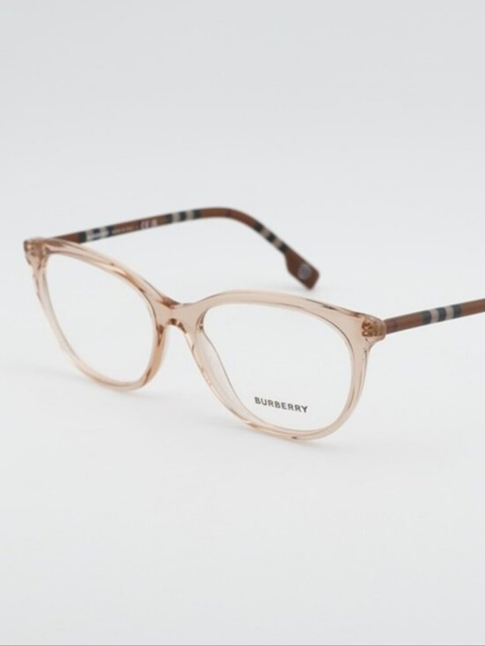 Burberry Translucent Tan Womens Glasses Eyewear